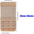 Pikkukuva 2 / 5: Rintaliivinsulkimet 3 Koukulla, Joustava Pehmeä Ja Mukava Rintaliivin Hihnansulkimet (FMY) White*Skin Color- 6 Pcs Pack