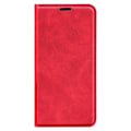 Pikkukuva 5 / 5: Honor Magic7 Pro 5G Kotelo, Pehmeä Nahkalompakko Puhelinkotelo (FMY) Red