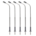 Pikkukuva 1 / 5: Katuvalaisu yksittäinen valaistus rakennuksen rautatiemaisemamalleihin 3v Led  (FMY) 1 set of 5