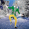 Miniatyrbild 4 av 5: Buddy Elf-kostym för jul med byxor, jacka, skor, hatt och bälte - Andningsbart outfit för män, pojkar - Bekvämt (FMY) M