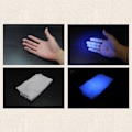 Miniatyrbillede 4 af 5: Jade Identifikationslommelygte Led UV Lommelygte 365NM 4 Lys Kilder UV Lys  (FMY)