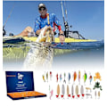 Miniatyrbild 4 av 5: Jul 2024 Fiske Adventskalender - Fiskebeten Set, Fiskeutrustning för Vuxna Män Pojkar, Fisketillbehör (24 st)(FMY)