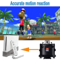 Miniatyrbild 3 av 5: 2 Motion Plus Adapter Sensor för Wii Remote Controller, Motion Plus Adaptor Accelerator Ersättning för Wii Motion Plus Adapter  (FMY) Black