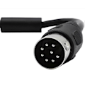 Miniatyrbillede 3 af 5: 8-polet DIN Han til Han Højttaler Audio Kabel Adapter til Overvågning Bilcomputere TV Præcision 5m (FMY)