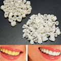 Miniatyrbillede 1 af 5: 120 stk Tandmateriale Tænder Blandet Midlertidig Krone 70 stk Forreste Tænder 50 stk Molar Posterior Veneers Tænder Tandlægeværktøj (FMY)