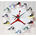 Miniatyrbillede 4 af 5: Ur basketball forsyninger 3D tredimensionel sko model Aj1-12 generation vægur(FMY)