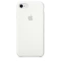 Vitt Apple silikonskal för iPhone 7, 8 och SE2nd (FMY)