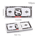 Miniatyrbillede 2 af 5: Slinx Pengepistol Gør Det Regn Penge Kontant Sprøjte Kanon Legetøjspistol Sedler Spil Udendørs Familie Sjov Børn Festgaver Til Børn (FMY) 100pcs banknote