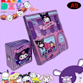Miniatyrbillede 5 af 5: Stille bog Sanrio Doudou bog pædagogisk hjemmelavet Kuromi bog melodi Quietbook  (FMY) Multi-color A9