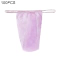 Miniatyrbild 1 av 2: 100-pack Engångsunderkläder T-string Midja Bekväma Hygieniska T-string Underkläder för Kvinnor (FMY) Pink