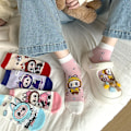 Pikkukuva 2 / 5: Labubu Uudet Lyhyet Sukat Pojille Tytöille Sarjakuva Söpöt Sukat Muoti Naisten Sukka Syksy Talvi Harajuku Kawaii Sukat Lasten Lahjat (FMY) 2