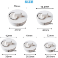 Miniatyrbild 2 av 5: Nitaiun 5-pack Badkarspropp Gummiblandare Propp 5 Storlekar Vit Handfat Avloppspropp Set Sänka Propp För Badkar, Kök Badrum (FMY)