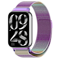 Miniatyrbilde 4 av 5: For Xiaomi Smart Band 8 Pro Erstatningsarmbånd Magnetisk Metall Milanese Klokkestropp  (FMY) Multicolor Style E Xiaomi Smart Band 8 Pr