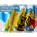 Pikkukuva 4 / 5: Liput - Saksan Baijerin Bayern-lippu - Säältä kestäviä lippuja ja lippuja messinkisilmukoilla - 90 x 150 cm