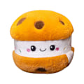 Pikkukuva 1 / 5: Piirretty syntymäpäiväkakku-pehmolelu Pehmeä täytetty nukke Tyyny Ihastuttava leipä Jälkiruoka Kakkunukke Plushies-koriste (FMY) A