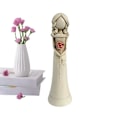 Miniatyrbillede 5 af 5: Engle Resin Havefigur til Haven Langvarig Resin Engel Dekoration Havefigur Kreativ Engel Resin Figur til Mor Søster Datter (FMY) C