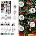 Miniatyrbild 4 av 4: Taylor The Swift Julkalender med 24 stycken julklappar, akryldekorationer och armband, överraskningsjulklapp (FMY)