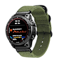 Miniatyrbillede 1 af 4: Nylon Urrem til Garmin Fenix 7 For Garmin Fenix 7  (FMY) Army Green