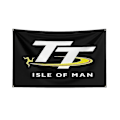 Pikkukuva 1 / 4: 3x5 Ft Imott Isle Of Man Tt Lippu Polyester Digitaalinen Painettu Logo Moottoripyöräkilpailu Banneri  (FMY) J0657 60 x 90cm