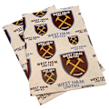 Miniatyrbilde 2 av 5: Crest Gavepapirark (FMY) Claret Red/White One Size