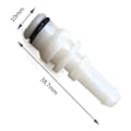 Miniatyrbilde 3 av 5: For Karcher Puzzi Spray Rengjøringsmaskin Erstatningsslangekobling (FMY) White