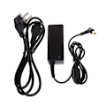 Miniatyrbilde 1 av 4: AC DC strømforsyningslader Adapterkabel Konverter 19v 2.1a For LG Monitor LCD TV