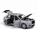 Miniatyrbilde 1 av 5: 1:32 Rolls Royce SUV Cullinan Legering Modellbil Diecasts Metall Lekebilmodell Simulering Lyd og Lys Samling Barnegaver (FMY) Gray