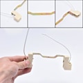 Miniatyrbilde 4 av 5: 78/118/135/189mm R7s Flood Halogen Pære Keramisk Lampe Baseholder Adapter (FMY) R7S-78mm