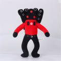 Miniatyrbillede 5 af 5: Sjovt spil Skibidi Toilet plyslegetøj blødt udstoppet dukke Toiletman Cameraman Speakerman Plushies gave (FMY) D