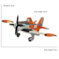 Miniatyrbillede 1 af 5: Alloy Flyvemaskine Historie Støv Dusty No. 7 Kaptajn No. 5 No. 11 Jager Børns Legetøjsmodel Gave (støv No. 7 Ny)  (FMY)