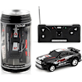 Miniatyrbillede 1 af 4: 1 Sæt Mikro Fjernstyret Bil Med Vejspærringer Coca-Cola Dåse Design Kreativ Simuleringsracerbil Legetøj Børnegave (FMY) Black