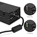 Miniatyrbillede 4 af 4: Xbox One strømforsyning, [opgraderet version] Xbox AC-adapter erstatningsoplader strømkabel til Microsoft Xbox One, 100-240V spænding)  (FMY)