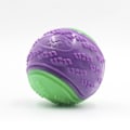 Pikkukuva 1 / 5: 3 kpl Piipaattavaa Koiranpalloa, Scooby Doo Koiranpallolelu Hammaspuhdistukseen Pennuille Interaktiivinen Pureskeltava Kestävä Leikki (FMY) purple green