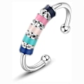 Miniatyrbillede 2 af 5: Til Min Datter Anti-Angst Ring Stress Relief Spinner Fidget Perler Kvinder Piger (FMY) color03