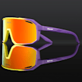 Pikkukuva 1 / 5: Miesten pyöräilyaurinkolasit Nainen MTB maantiepyörä Ajo-lasit Ulkoilu Urheilu juoksulasit UV400 Vaelluslasit (FMY) PURPLE 1lens-no box