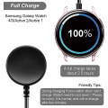 Miniatyrbillede 3 af 5: Oplader til Samsung Galaxy Watch 4/3 Active 2 Senioroy opladningsdock, sort (FMY)
