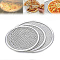 Miniatyrbild 3 av 5: Pizzaskärm Aluminiumlegering Platt Mesh Pizzaskärm Ugn 6/8/9/10/12/14 Tum (FMY) 10 Inch