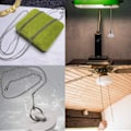 Miniatyrbilde 3 av 5: 33 fot rustfritt stål kulekjeder perlekjede Diy små kulekjeder holdbare  (FMY)