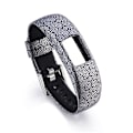 Pikkukuva 1 / 2: Garmin Vivofit 4 Gloss & Color -integroitu silikoniranneke (FMY) Black Clouds