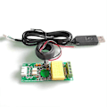 Pikkukuva 1 / 5: Pzem-004t Yksivaiheinen Tehoenergiamittari Ttl Modbus Ac 220v 100a Jännite Virta Watti Kwh Ampeerimittari Ct Usb-kaapelilla (FMY)