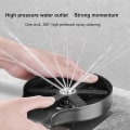 Miniatyrbild 3 av 5: Glasdispenser i rostfritt stål för köksbänk 360° roterande kopptvätt för bänk med 9 munstycken - Spray, hållbar koppdispenser, glasdiskmaskin (DPD) Grey