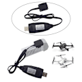 Miniatyrbilde 1 av 5: Rc Drone Usb Lader Batteriladekabel 60cm For X500 X30 Z6 Deler  (FMY)