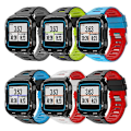 Miniatyrbild 3 av 5: Silikonarmband för Garmin-Forerunner 920XT Smartwatch Armband Loop Armband (FMY) Blue red