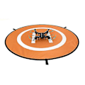 Miniatyrbillede 4 af 5: 50/75/100cm Drone Landingsplads Vandtæt Lysende/Reflekterende Hurtigfold Quadcopter Landing Mat Med (FMY) M Reflective
