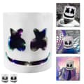 Marshmello Dj Maske Halloween Cosplay Maske E (FMY)