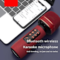 Miniatyrbilde 5 av 5: Trådløs mikrofon Profesjonell Karaoke Bluetooth Barn Sang Audio Integrert Blå Håndholdt Kondensatormikrofon (FMY) Blue