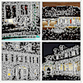 Miniatyrbilde 3 av 5: LED-projektor for utendørs landskap, scene, jul, lyskule, projeksjonslys, festprojeksjonslys (FMY) EU Plug