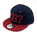 Pikkukuva 1 / 5: Muodin lapset jalkapallo tähti Ronaldo Cr7 Kirjonta Lapset Baseball Cap Hat Pojat Tytöt Urheilu  (FMY) navy