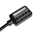Miniatyrbillede 4 af 5: Smart Charger Magnetisk Hurtigopladning 1m Ur Usb Opladningskabel Dock Cradle Til Suunto 9/9 Baro/spartan  (FMY) Black