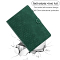Miniatyrbild 5 av 5: Präglat Läderfodral för iPad 10:e Gen 10.9 2022 (FMY) Green